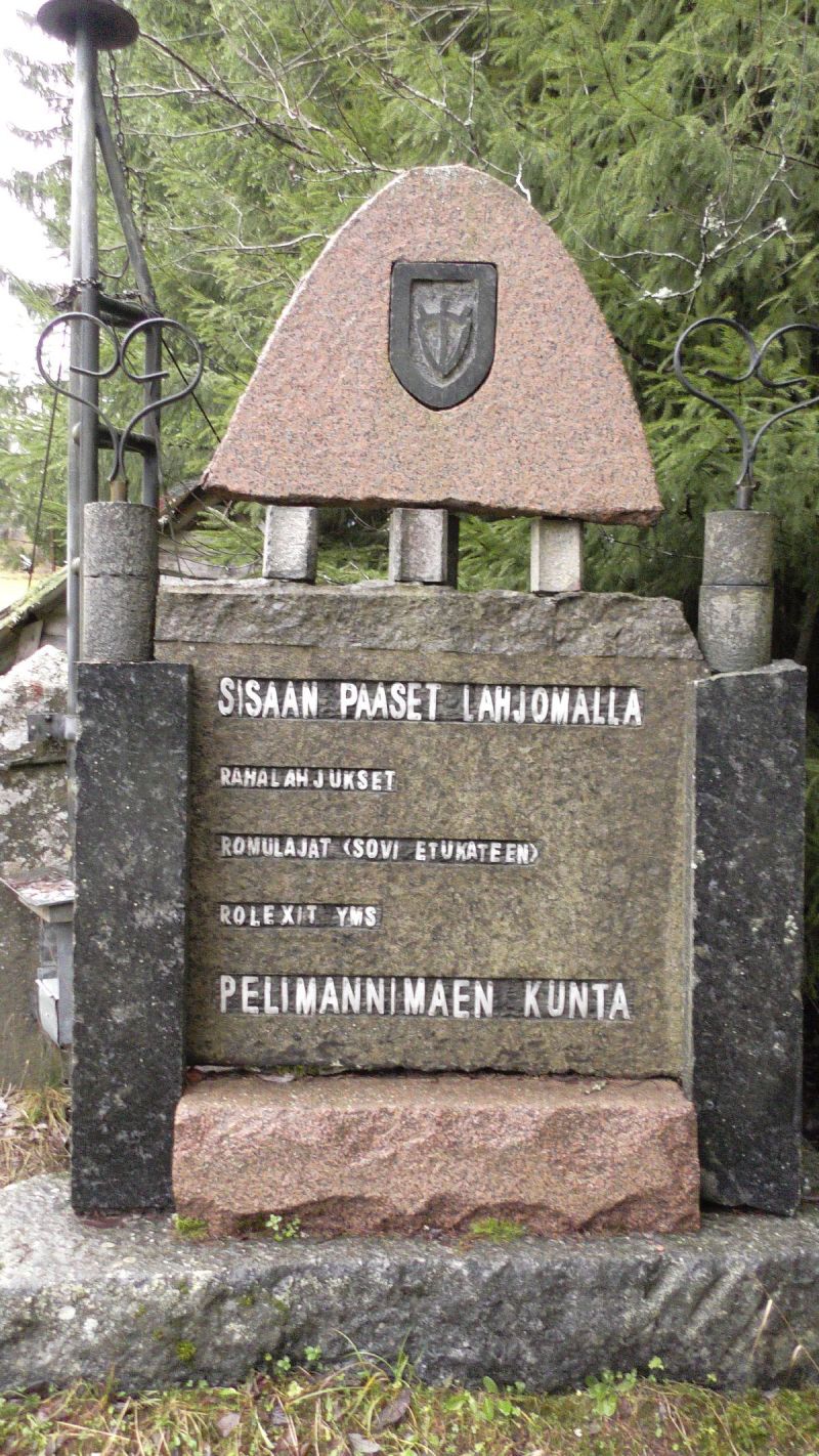 Pelimannimäen kunnan portti